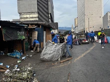Alcaldía de Cali recupera espacio público en la carrera 10, donde se construirá la Estación Central del MIO