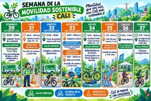 Cali vivirá la Semana de la Movilidad Sostenible con actividades pedagógicas