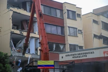 La Alcaldía de Cali avanza en la demolición de edificaciones afectadas por el terremoto: el turno le correspondió a Unidad Residencial Guadalupe