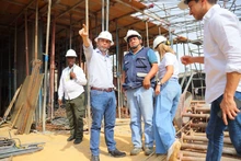 Obras del hospital de Terrón Colorado llegan al 20 % de ejecución: proceso de construcción no se vio afectado por el terremoto