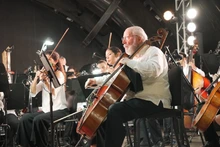 La Orquesta Filarmónica de Cali ofreció una noche mágica en el Teatro al Aire Libre Los Cristales