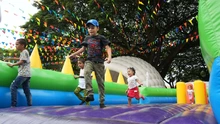 Entre el reencuentro y los abrazos, el Festival de la Familia se tomó el Parque del Amor
