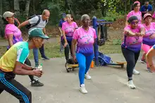 Caleños disfrutaron la doble jornada de vértigo en El Ingenio y una caminata en el Parque de la Salud