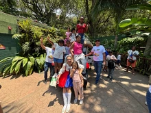 Niños de Altos de Santa Elena vivieron una alegre jornada en el Zoológico de Cali