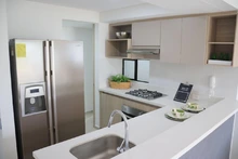 ‘Chela’ al recibir su nueva vivienda: