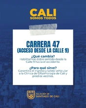 Alcaldía implementa medidas temporales de movilidad para garantizar la circulación y el acceso local en zonas intervenidas