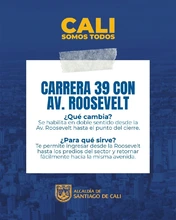Alcaldía implementa medidas temporales de movilidad para garantizar la circulación y el acceso local en zonas intervenidas