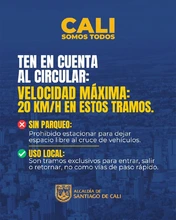 Alcaldía implementa medidas temporales de movilidad para garantizar la circulación y el acceso local en zonas intervenidas