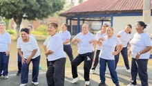 ‘Activamente’ conmemoró la ‘Semana de los Hábitos Saludables’ con 90 personas mayores en El Diamante