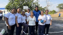 ‘Activamente’ conmemoró la ‘Semana de los Hábitos Saludables’ con 90 personas mayores en El Diamante