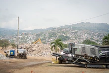 Punto de disposición de escombros en Cali opera con normalidad y bajo protocolos ambientales