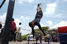 Remansos de Comfandi vibró con calistenia y la adrenalina del programa Vértigo