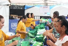 Caleños le madrugaron, este sábado, a la entrega de kits de la Carrera Ladera RUN 5K