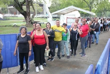 Caleños le madrugaron, este sábado, a la entrega de kits de la Carrera Ladera RUN 5K
