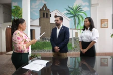 Nicolás Gómez Arenas se posesionó como alcalde ad hoc y acordó con Planeación la hoja de ruta que seguirá el POT de Cali