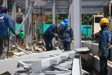 Construcción de la Clínica de Mama avanza en 48 %