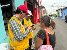 Bienestar Social y Educación caracterizan a habitantes de Santa Rosa en el marco del Plan Cristo Rey