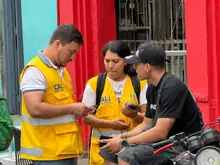 Bienestar Social y Educación caracterizan a habitantes de Santa Rosa en el marco del Plan Cristo Rey