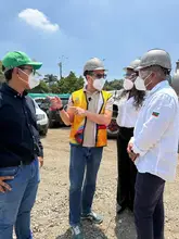 Cali comparte con Quibdó su modelo de gestión de residuos de construcción y demolición
