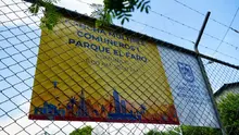 Alcaldía entregó cancha múltiple y dotación en Comuneros I
