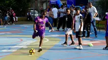 Alcaldía entregó cancha múltiple y dotación en Comuneros I