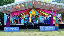 El corregimiento de Golondrinas se volcó a la cancha de fútbol con la visita del ‘Festival de la Familia’