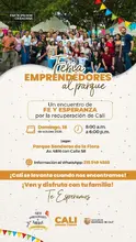 Emprendedores al Parque regresa con más de 100 comerciantes y un mensaje de fe y esperanza