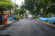 Recursos del empréstito llegaron al barrio Las Américas para arreglar vías que llevaban más de 40 años sin intervención