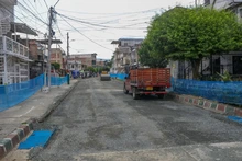 Recursos del empréstito llegaron al barrio Las Américas para arreglar vías que llevaban más de 40 años sin intervención