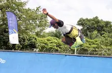 El programa ‘Vértigo’ reunió a 100 deportistas en un encuentro de ‘Skate y Roller Freestyle’