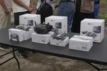 Cali recibe ayuda internacional y fortalece sus capacidades de búsqueda y rescate con la donación de seis drones