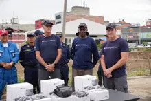 Cali recibe ayuda internacional y fortalece sus capacidades de búsqueda y rescate con la donación de seis drones