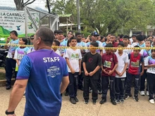 Se realizó la Primera Carrera Atlética 4K en Villacarmelo para promover la integración familiar y el sentido de pertenencia