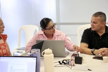 Delegación de Puerto Cortés llegó de visita a Cali con el objetivo de implementar su modelo deportivo en Honduras