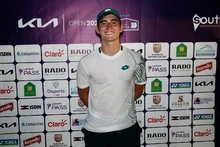 El caleño Nicolás Mejía y el antioqueño Miguel Tobón Jr. se medirán en la segunda ronda del ‘KIA Open Cali 2026’