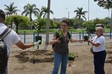 ‘Sembratón’ en el Obrero: espacios públicos más verdes para la comunidad