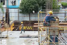 Construcción del nuevo Hospital Primitivo Iglesias avanza en un 43 %: concluyó la fase de cimentación y ahora se trabaja en la estructura