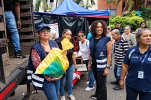 Bienestar Social avanza en compromisos con Altos de Santa Elena mediante jornada de embellecimiento y feria de servicios