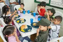 Programa de Alimentación Escolar celebró la fiesta de los niños con un menú especial