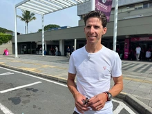 Rigoberto Urán recibe en Cali a Peter Sagan, Rui Costa y Óscar Sevilla, entre varias de las figuras que llegan para el Giro de Rigo
