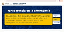 ‘Transparencia en la Emergencia’ se renueva: un solo portal con todos los detalles sobre la gestión de la Alcaldía de Cali tras el sismo