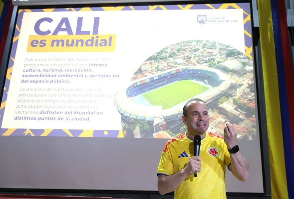 Alcaldía de Cali socializó el plan integral para gozar el Mundial de Fútbol: incluye Fan Zones y diferentes actividades 
