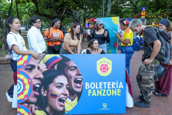 Mucho más que ver un partido de fútbol: así se vive la experiencia de la ‘Fan Zone’ de Cali