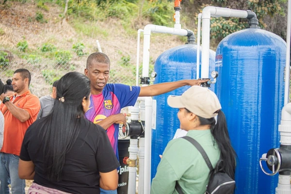 Nueva planta de tratamiento de El Peón fortalece el acceso al agua potable para 200 familias en Pance 