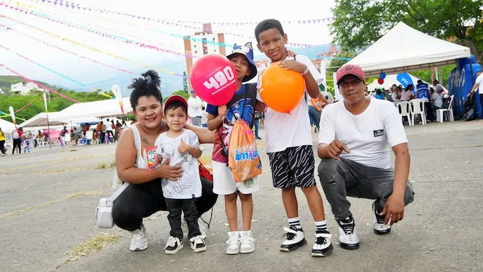 Los caleños respondieron masivamente al Festival de la Familia en una jornada de deporte, recreación y convivencia