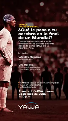 La ciencia juega fútbol: el 23 de julio cierra la agenda mundialista en Yawa