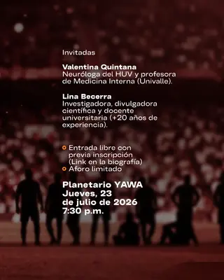 La ciencia juega fútbol: el 23 de julio cierra la agenda mundialista en Yawa