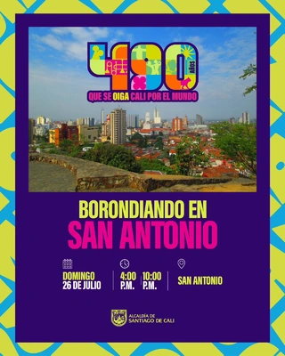 ‘Borondiando’ en San Antonio y Granada: actividades culturales por los 490 años de Cali