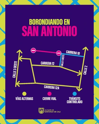 ‘Borondiando’ en San Antonio y Granada: actividades culturales por los 490 años de Cali
