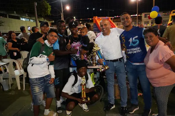 Una gran fiesta deportiva y de integración vivieron cerca de mil personas en Laureano Gómez: ‘Familias al Parque’